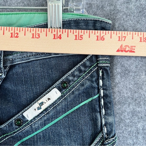 F-ITALIA Mens Slim Fit Streetwear Jeans Denim Cotton Size 32 - Picture 8 of 13